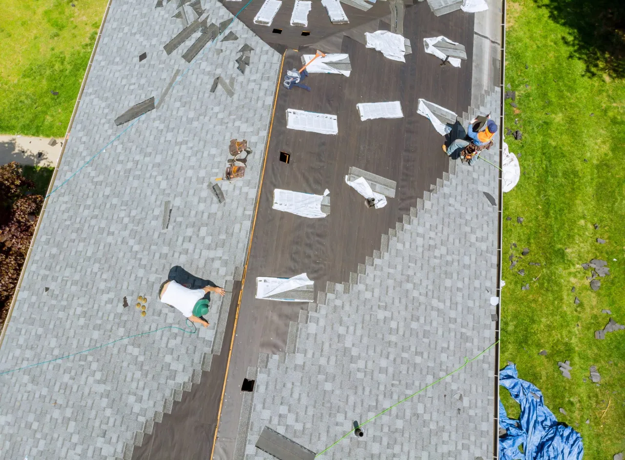 Roof replacement and repair project by BNJ Contractors in New Jersey