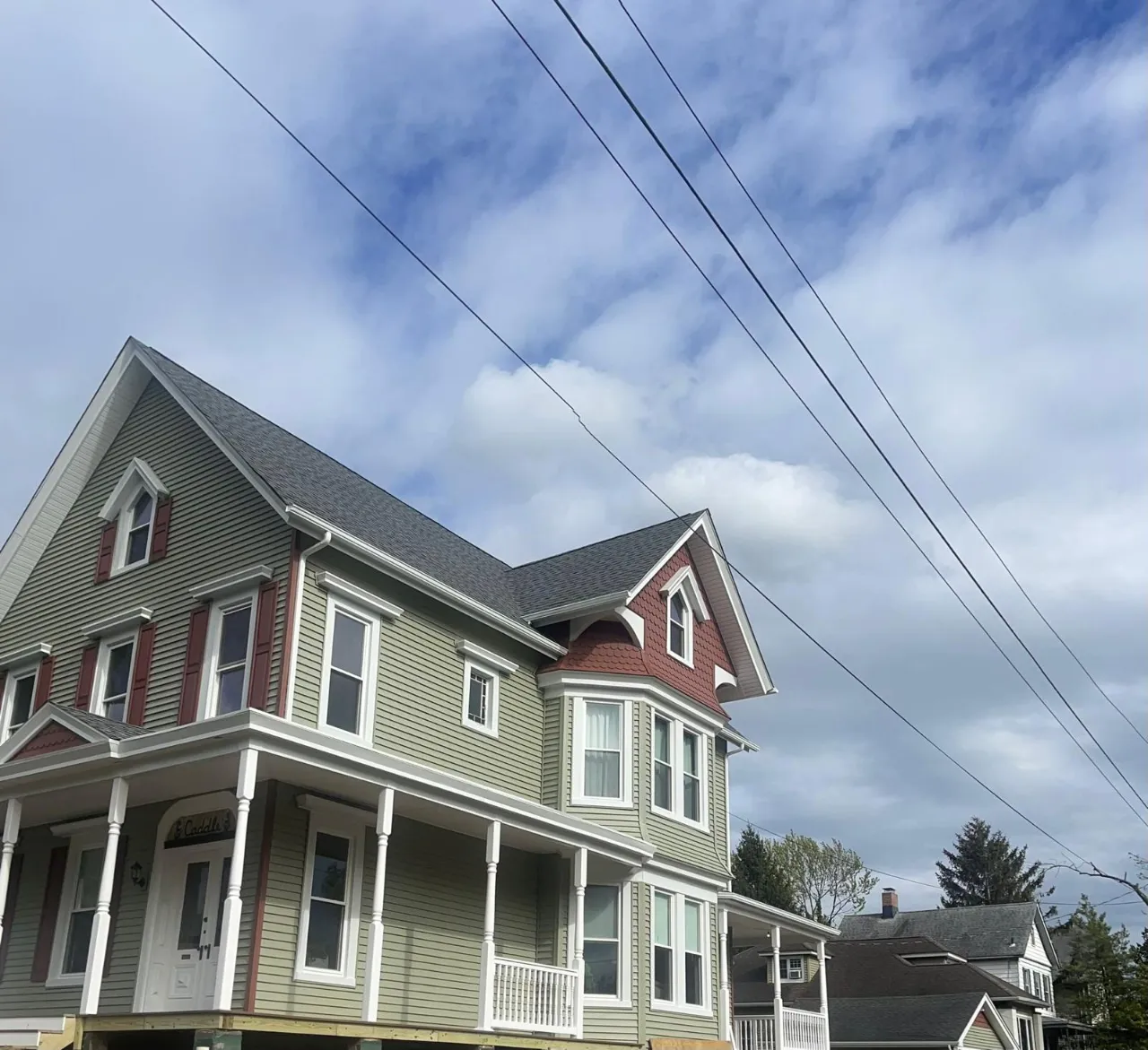Completed roof replacement project by BNJ Contractors in New Jersey