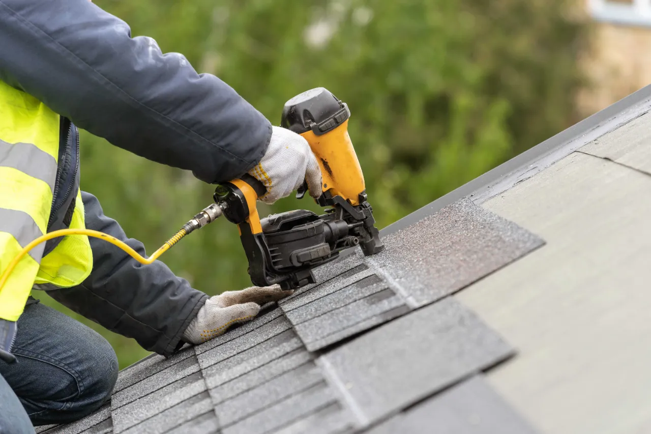 Roof replacement and shingle installation on a New Jersey home