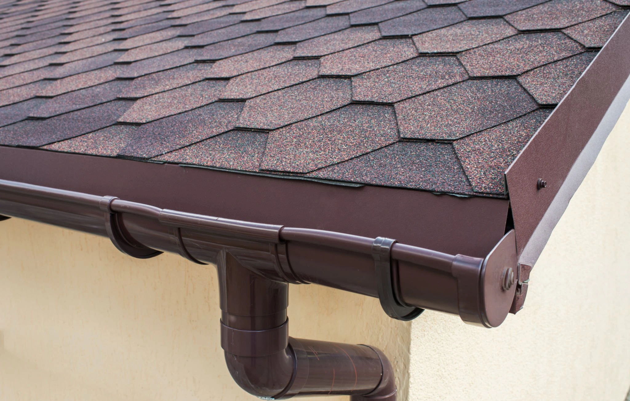 Gutter installation and exterior drainage work in New Jersey