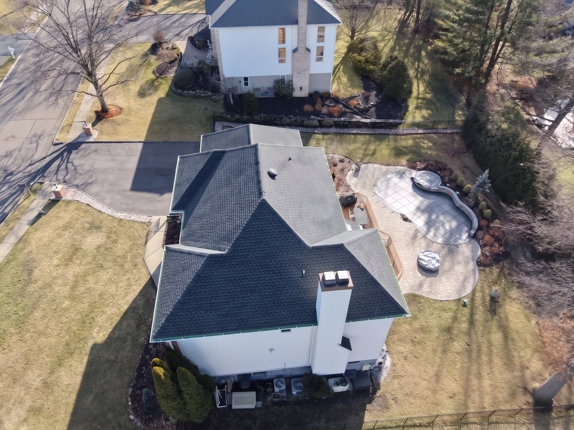 Roofing installation project in New Jersey